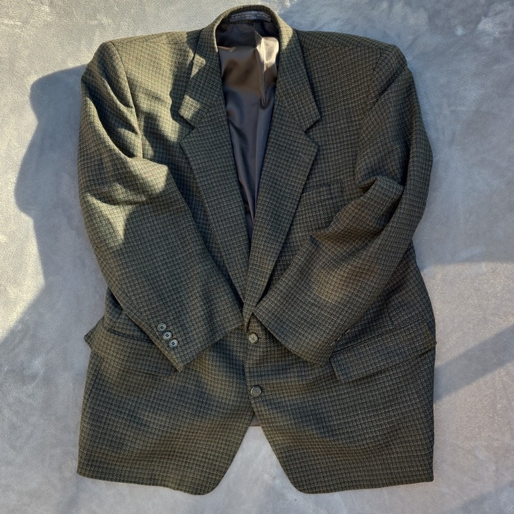 Cricketeer Sports Coat Men's 48 R  100% Wool‎  Made In The Northern Mariana...